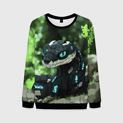 Мужской свитшот Cyberpunk snake