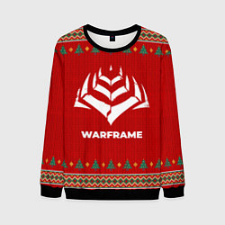 Свитшот мужской Warframe new year, цвет: 3D-черный
