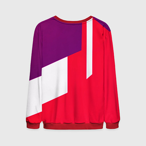 Мужской свитшот BMW geometry sport / 3D-Красный – фото 2