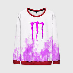 Мужской свитшот Monster energy neon flame