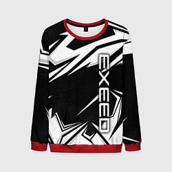 Мужской свитшот Exeed - белые линии