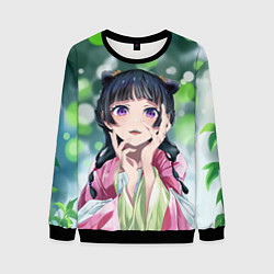 Свитшот мужской Монолог фармацевта - травница Маомао, цвет: 3D-черный