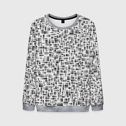 Свитшот мужской Сияние геометрии, цвет: 3D-меланж