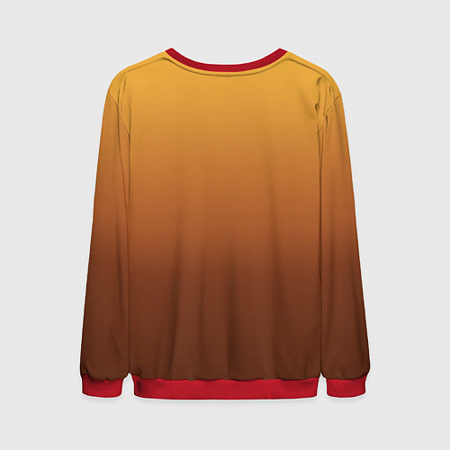 Мужской свитшот Scorpion - Mortal Kombat / 3D-Красный – фото 2