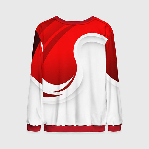 Мужской свитшот Assassins creed - shadows / 3D-Красный – фото 2