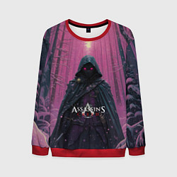 Свитшот мужской Assassins Creed demon, цвет: 3D-красный