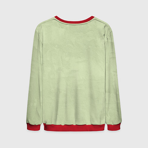 Мужской свитшот Злой кролик 2025 / 3D-Красный – фото 2