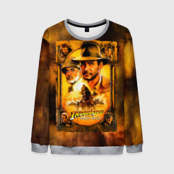 Свитшот мужской Indiana Jones and raiders of lost ark, цвет: 3D-меланж
