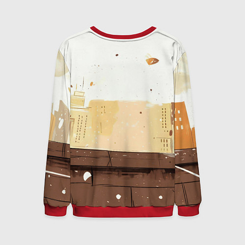 Мужской свитшот Мини человек-паук / 3D-Красный – фото 2