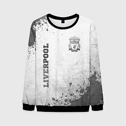 Мужской свитшот Liverpool - white gradient вертикально