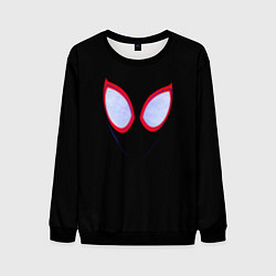 Мужской свитшот Человек паук глаза