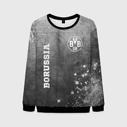 Мужской свитшот Borussia - grey gradient вертикально