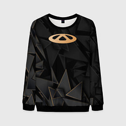 Свитшот мужской Chery golden poly, цвет: 3D-черный