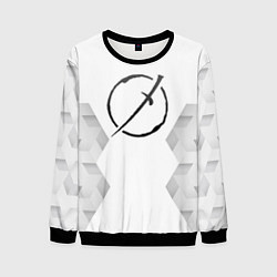 Свитшот мужской Akame ga Kill white poly, цвет: 3D-черный