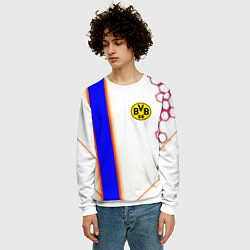 Свитшот мужской Borussia geometry sport, цвет: 3D-белый — фото 2