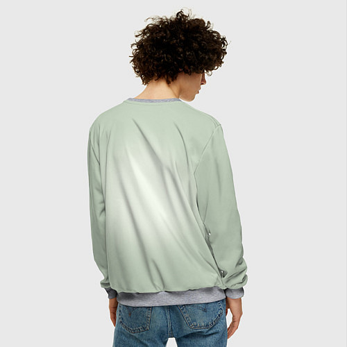 Мужской свитшот Американский сериал - Друзья / 3D-Меланж – фото 4