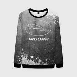 Свитшот мужской Jaguar - grey gradient, цвет: 3D-черный