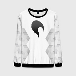 Свитшот мужской Date A Live white poly, цвет: 3D-черный