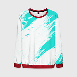 Мужской свитшот Color white light blue