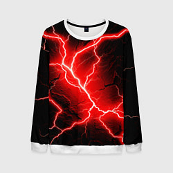 Свитшот мужской Lightning, цвет: 3D-белый