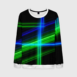 Мужской свитшот Color blue black green