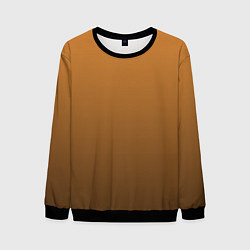 Мужской свитшот Бронза градиент с затемнением