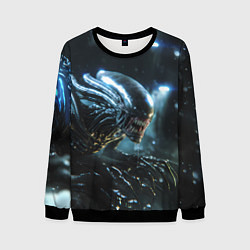 Свитшот мужской Чужой космос, цвет: 3D-черный