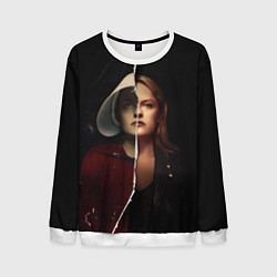 Свитшот мужской Джун Осборн - Рассказ служанки, цвет: 3D-белый