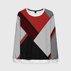 Мужской свитшот Color black red grey