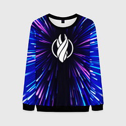 Свитшот мужской Dead Space neon energy, цвет: 3D-черный