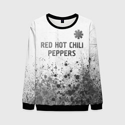 Свитшот мужской Red Hot Chili Peppers - white gradient посередине, цвет: 3D-черный