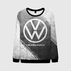 Свитшот мужской Volkswagen - grey gradient, цвет: 3D-черный