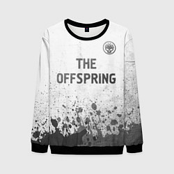 Свитшот мужской The Offspring - white gradient посередине, цвет: 3D-черный