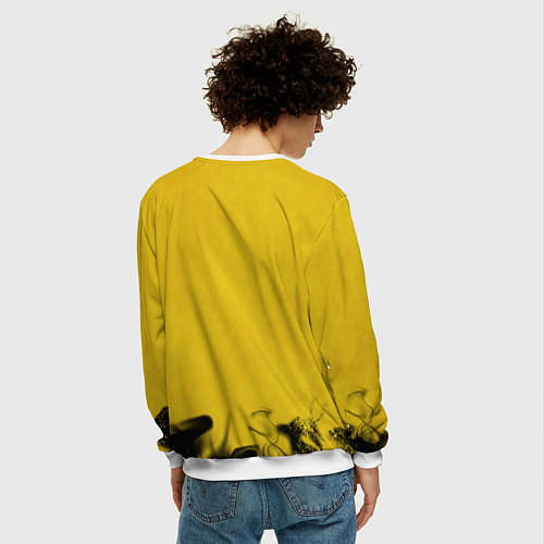 Мужской свитшот Часовой - Громовержцы / 3D-Белый – фото 4