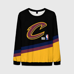 Свитшот мужской Cleveland Cavaliers NBA basketball, цвет: 3D-черный