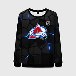 Мужской свитшот Колорадо Эвеланш - плиты с подсветкой