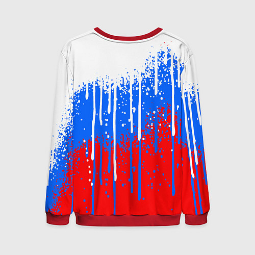 Мужской свитшот Патриот - флаг / 3D-Красный – фото 2