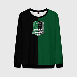 Свитшот мужской Кривцов - ФК Краснодар, цвет: 3D-черный