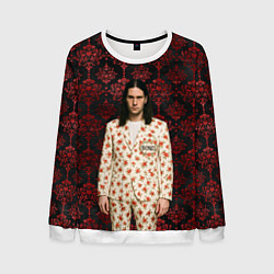 Мужской свитшот Bones в костюме с розами