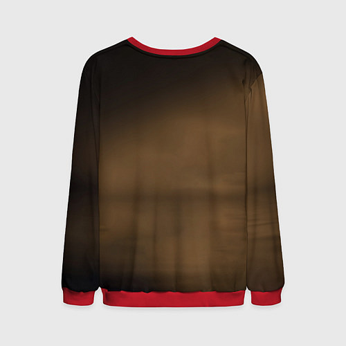 Мужской свитшот Летящая птица / 3D-Красный – фото 2