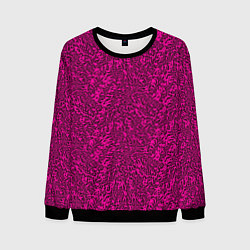 Мужской свитшот Тёмный розовый текстурный хлопьями