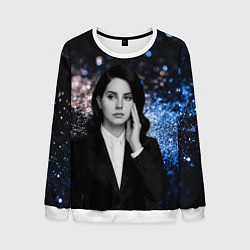 Свитшот мужской Lana Del Rey в костюме, цвет: 3D-белый