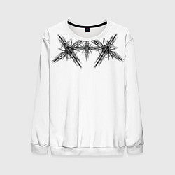 Свитшот мужской Dark Crosses - паук, цвет: 3D-белый