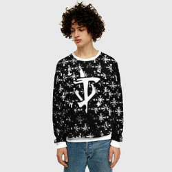 Свитшот мужской Doom x farcry game, цвет: 3D-белый — фото 2