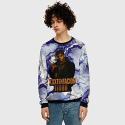 Свитшот мужской XXXTentacion gangster, цвет: 3D-черный — фото 2