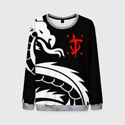 Мужской свитшот Doom dragon steel