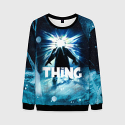 Свитшот мужской Нечто, цвет: 3D-черный