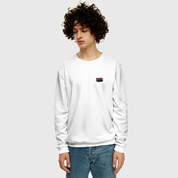 Свитшот мужской Mercedes amg, цвет: 3D-белый — фото 2