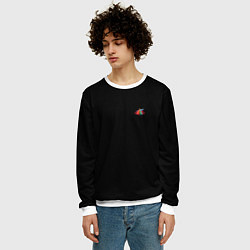 Свитшот мужской Ёлочные чудеса, цвет: 3D-белый — фото 2