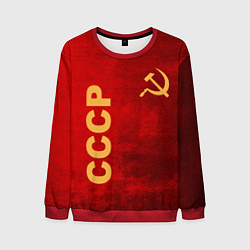 Свитшот мужской Советский союз символика, цвет: 3D-красный